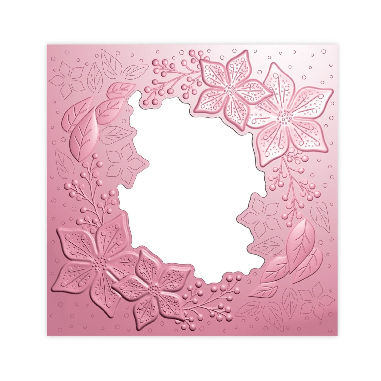 CHLOES CREATIVE CARDS 3D CUT & EMBOSS FOLDER - FLORAL CASCADE