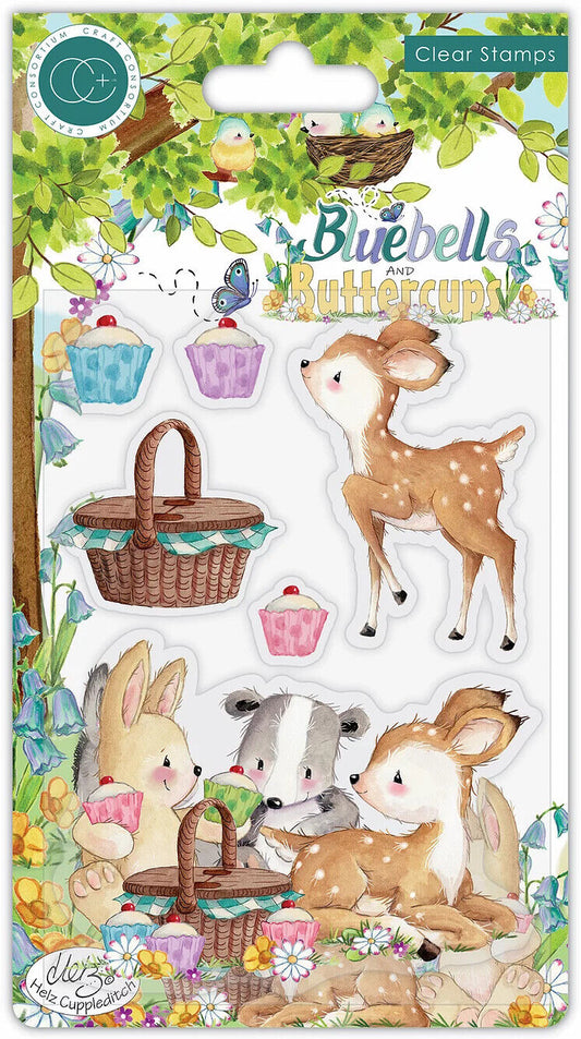 PICNIC CLEAR STAMP SET BY CRAFT CONSORTIUM