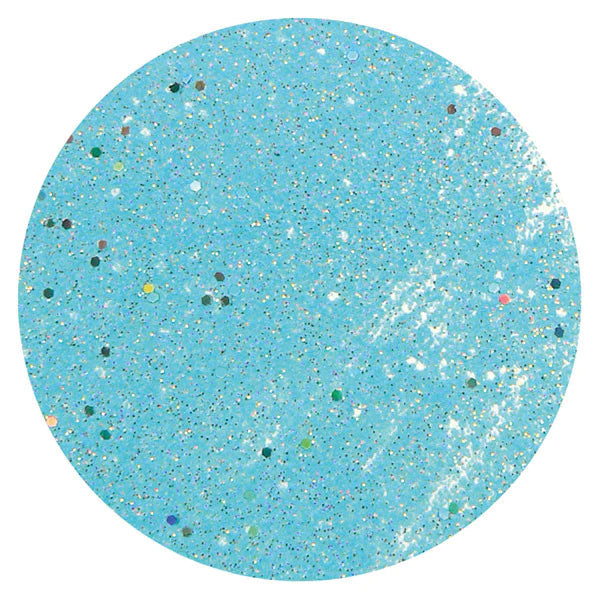 COUTURE CREATIONS PASTELS EMBOSSING POWDER - PASTEL BLUE WITH HOLOGRAPHIC SILVER GLITTERS