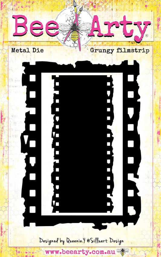 GRUNGY FILMSTRIP DIE - BEE ARTY
