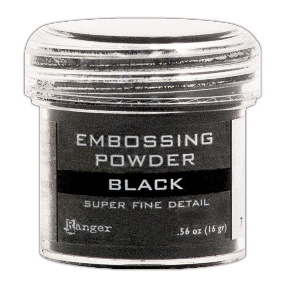 RANGER SUPER FINE EMBOSSING POWDER - BLACK