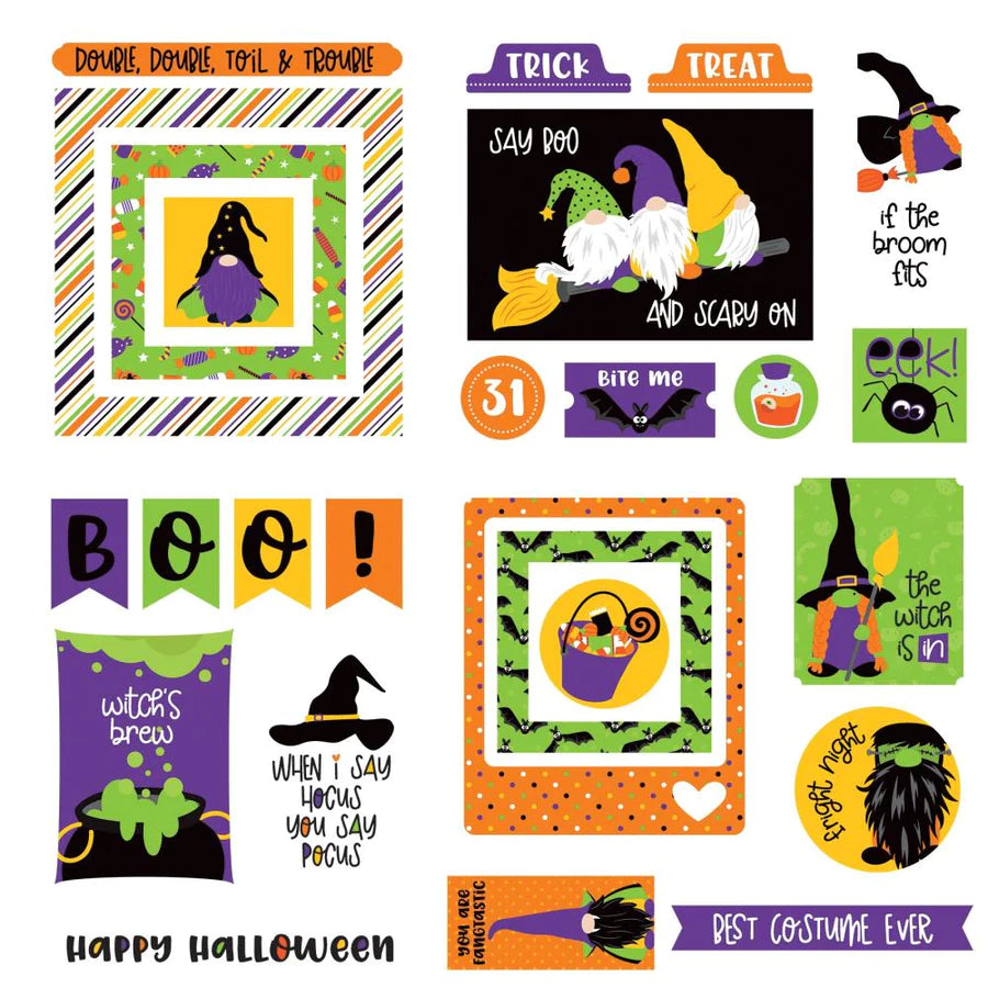 GNOME FOR HALLOWEEN 12" X 12" COLLECTION PACK BY PHOTOPLAY