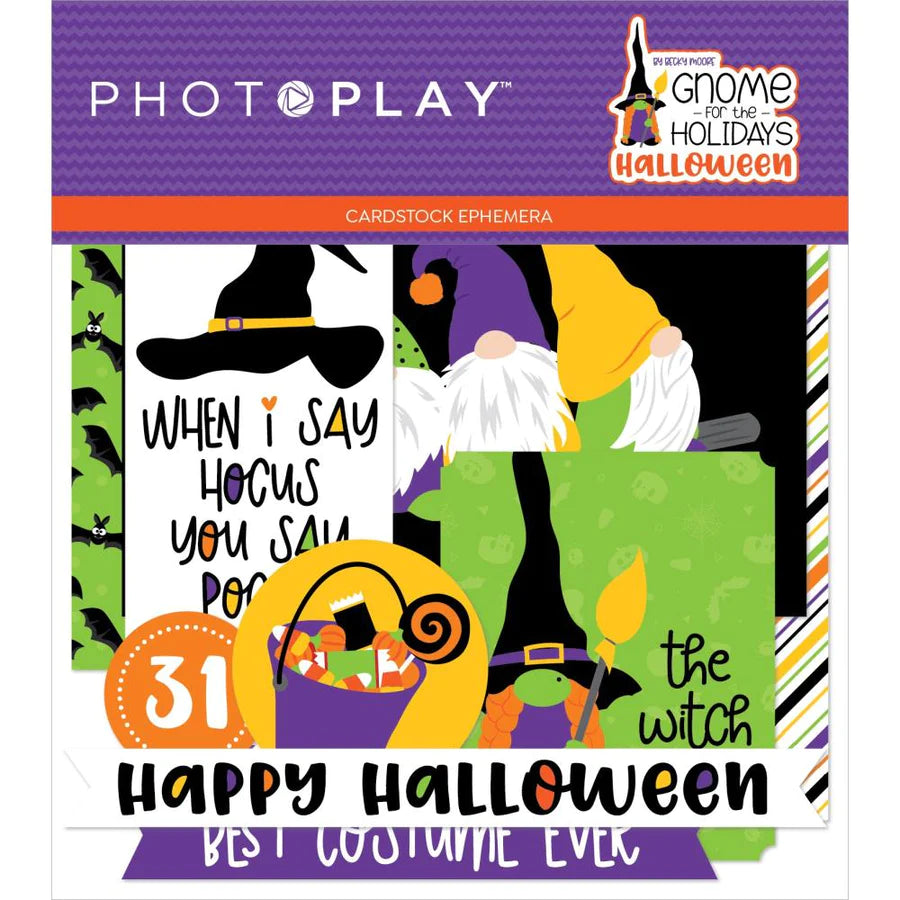 GNOME FOR HALLOWEEN 12" X 12" COLLECTION PACK BY PHOTOPLAY