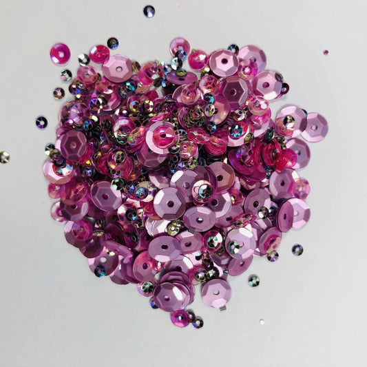 VIOLET GARDEN SEQUINS BY UNIQUELY CREATIVE