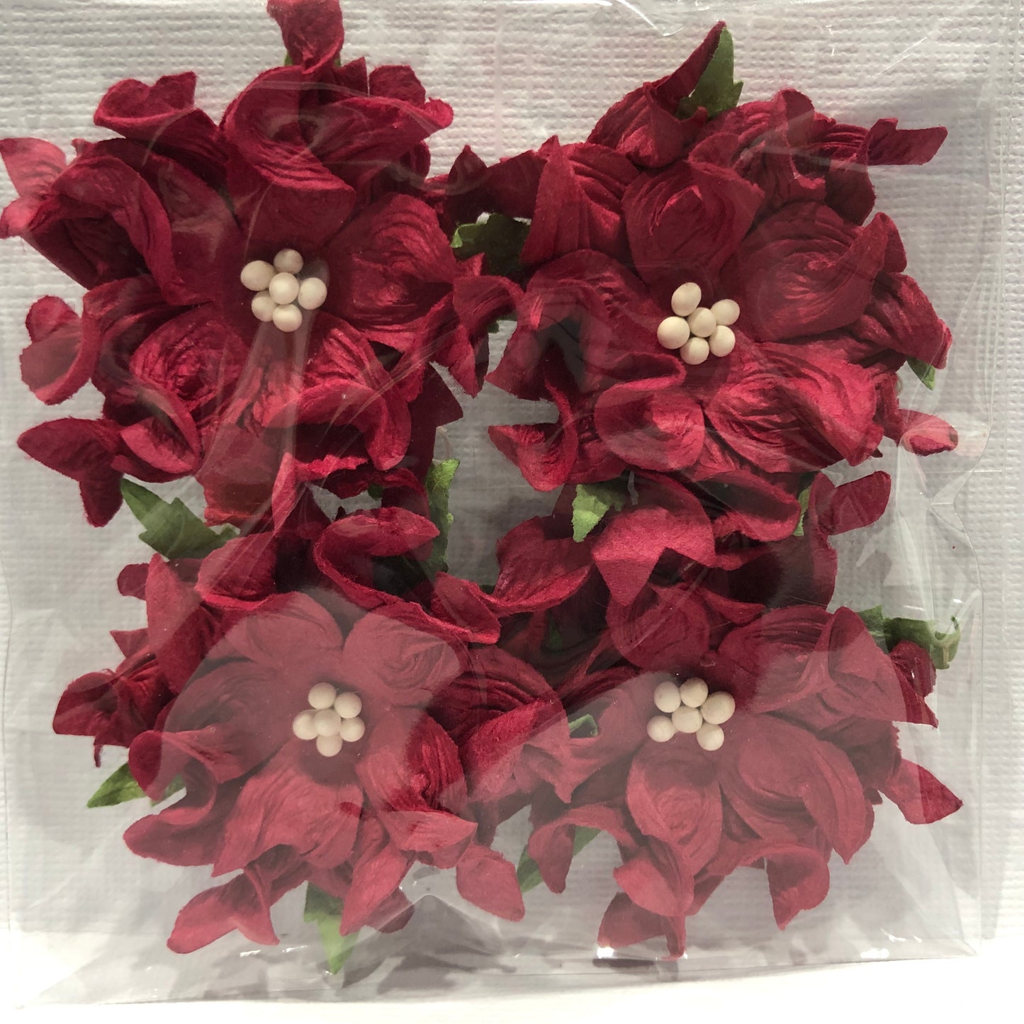 6CM RED GARDENIAS - 4 PACK - GREEN TARA