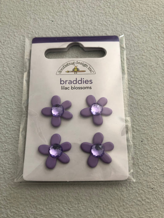 LILAC BLOSSOMS BRADDIES BY DOODLEBUG DESIGN INC