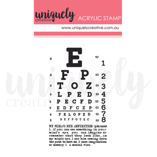IN MY MIND'S EYE MARK MAKING STAMP - UNIQUELY CREATIVE