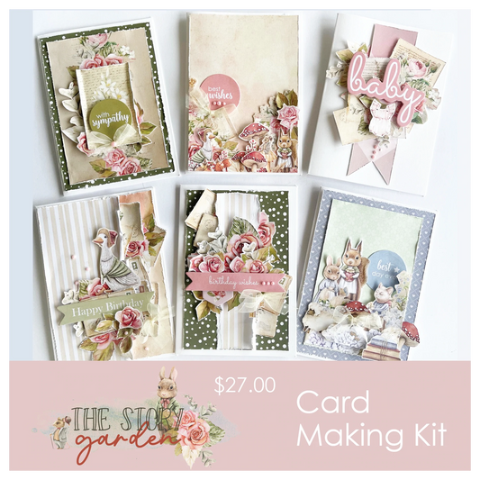 THE STORY GARDEN CARD MAKING KIT BY UNIQUELY CREATIVE