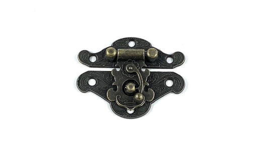 LATCH HOOK LOCK - MEDIUM - DARK BRONZE