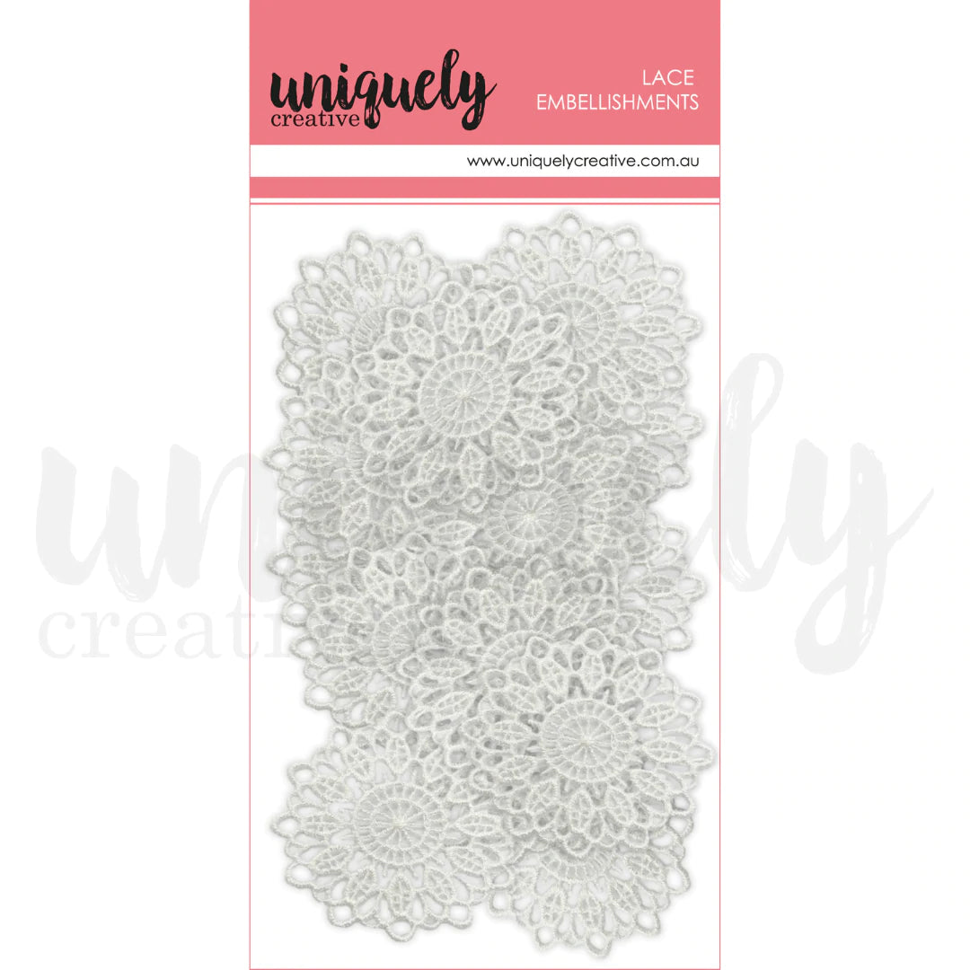 LACE DOILIES BY UNIQUELY CREATIVE