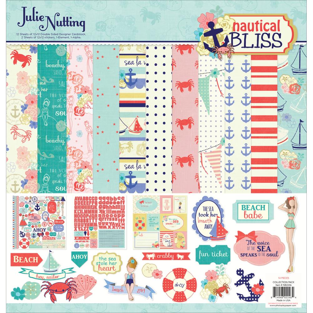 NAUTICAL BLISS 12" X 12" COLLECTION PACK BY PHOTOPLAY