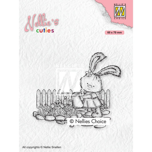 NELLIE'S CUTIES STAMP - LENA GARDENING