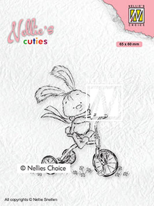 NELLIE'S CUTIES STAMP - JAVI WITH FULL-SPEED