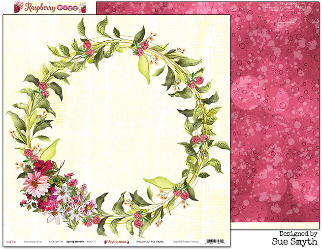 RASPBERRY FIZZ 12" X 12" COLLECTION PACK - BEE ARTY