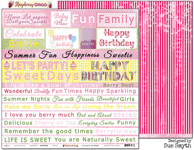 RASPBERRY FIZZ 12" X 12" COLLECTION PACK - BEE ARTY