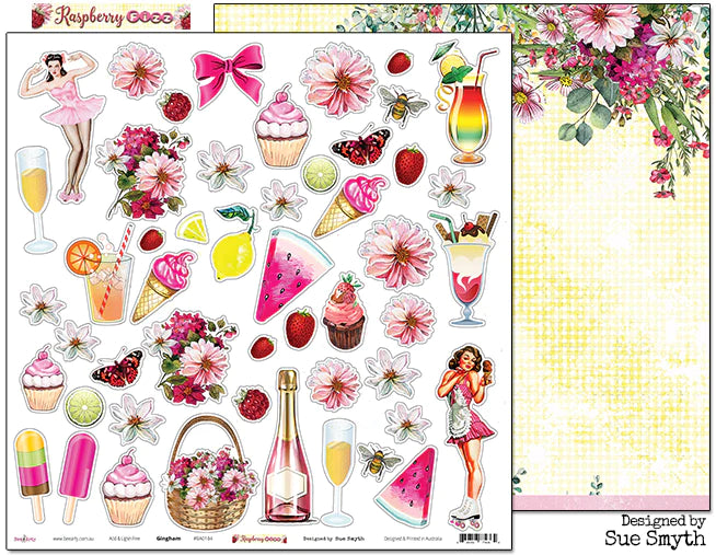 RASPBERRY FIZZ 12" X 12" COLLECTION PACK - BEE ARTY