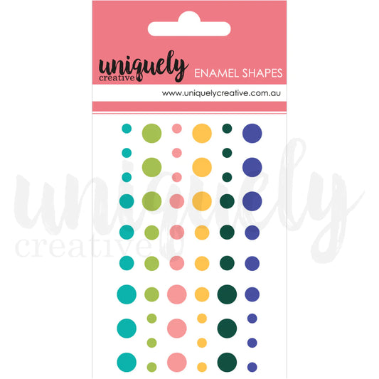RAINFOREST RETREAT ENAMEL DOTS - UNIQUELY CREATIVE