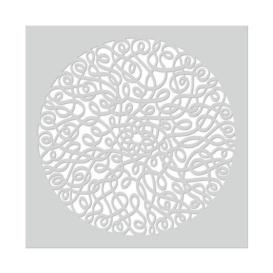 MANDALA SWIRL STENCIL BY HERO ARTS