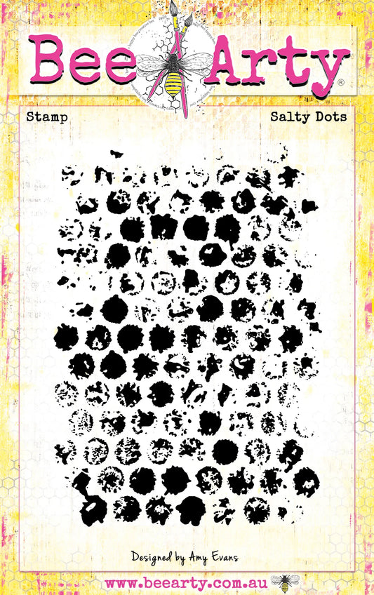 SALTY DOTS CLEAR STAMP SET BY BEE ARTY