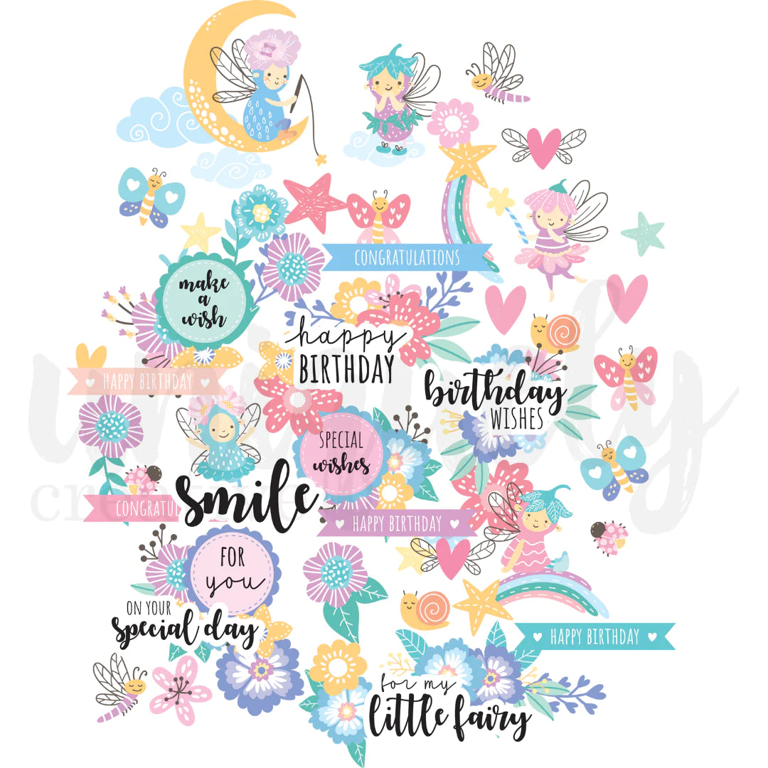 SECRET FAIRY GARDEN CREATIVE CUTS BY UNIQUELY CREATIVE