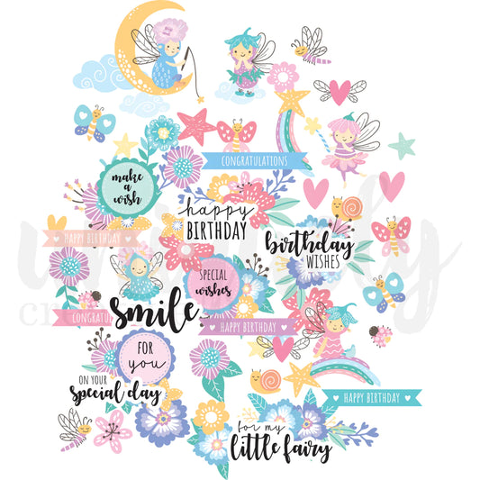 SECRET FAIRY GARDEN CREATIVE CUTS BY UNIQUELY CREATIVE