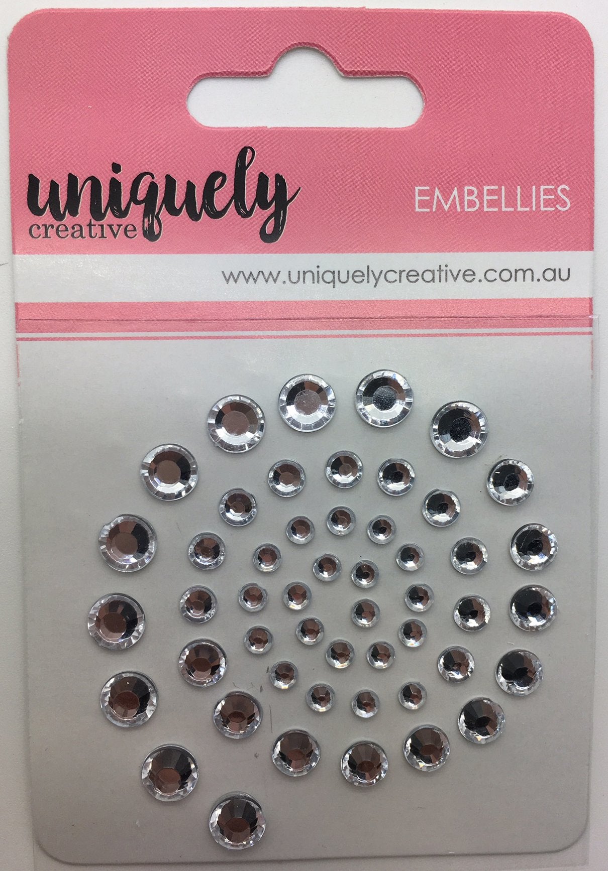 SILVER RHINESTONES