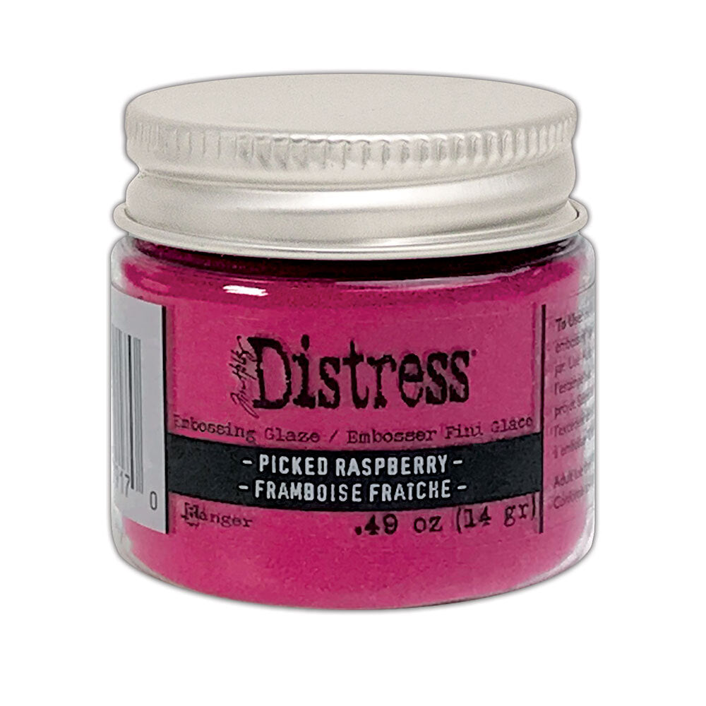 DISTRESS EMBOSSING GLAZE - PICKED RASPBERRY - TIM HOLTZ/RANGER