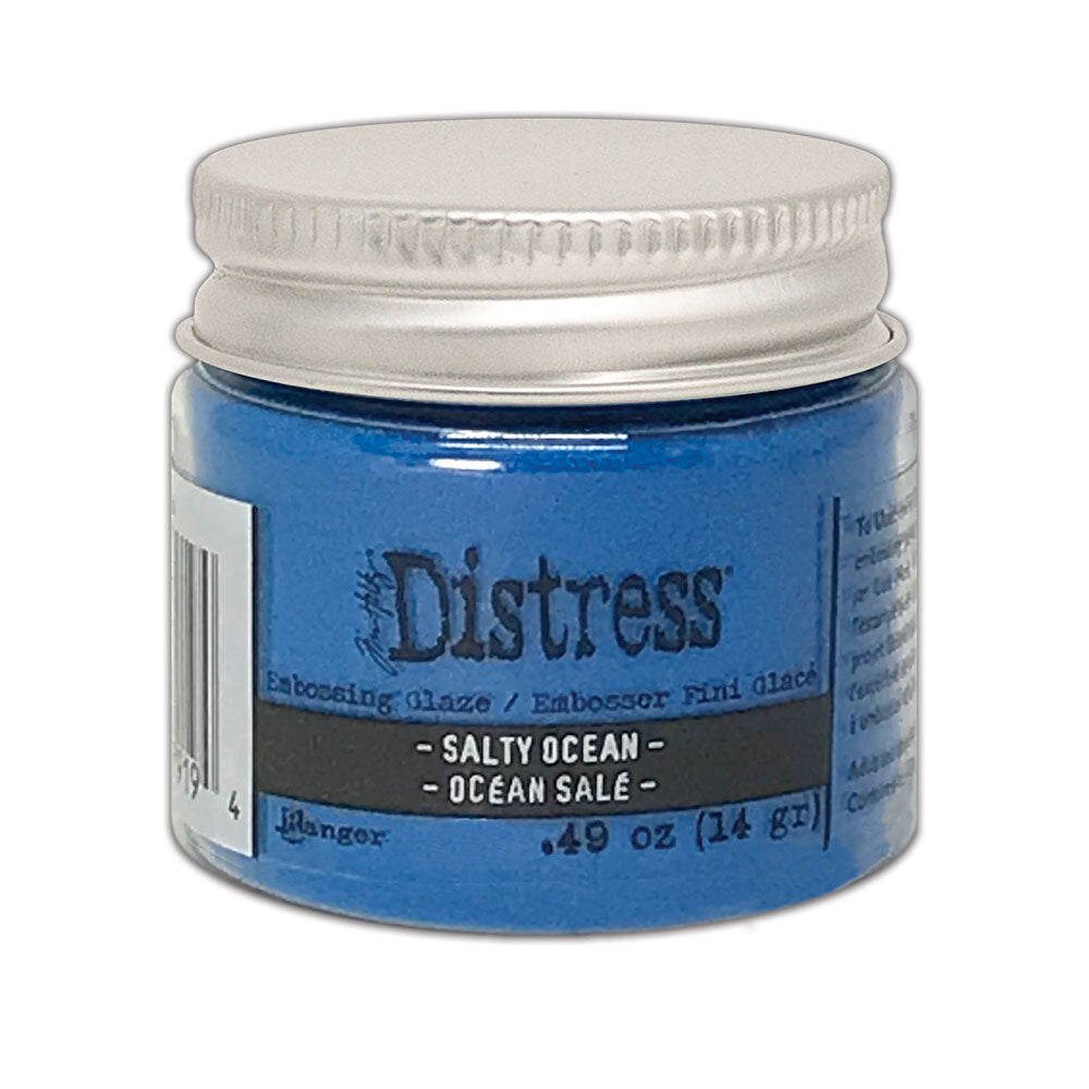 DISTRESS EMBOSSING GLAZE - SALTY OCEAN - TIM HOLTZ/RANGER