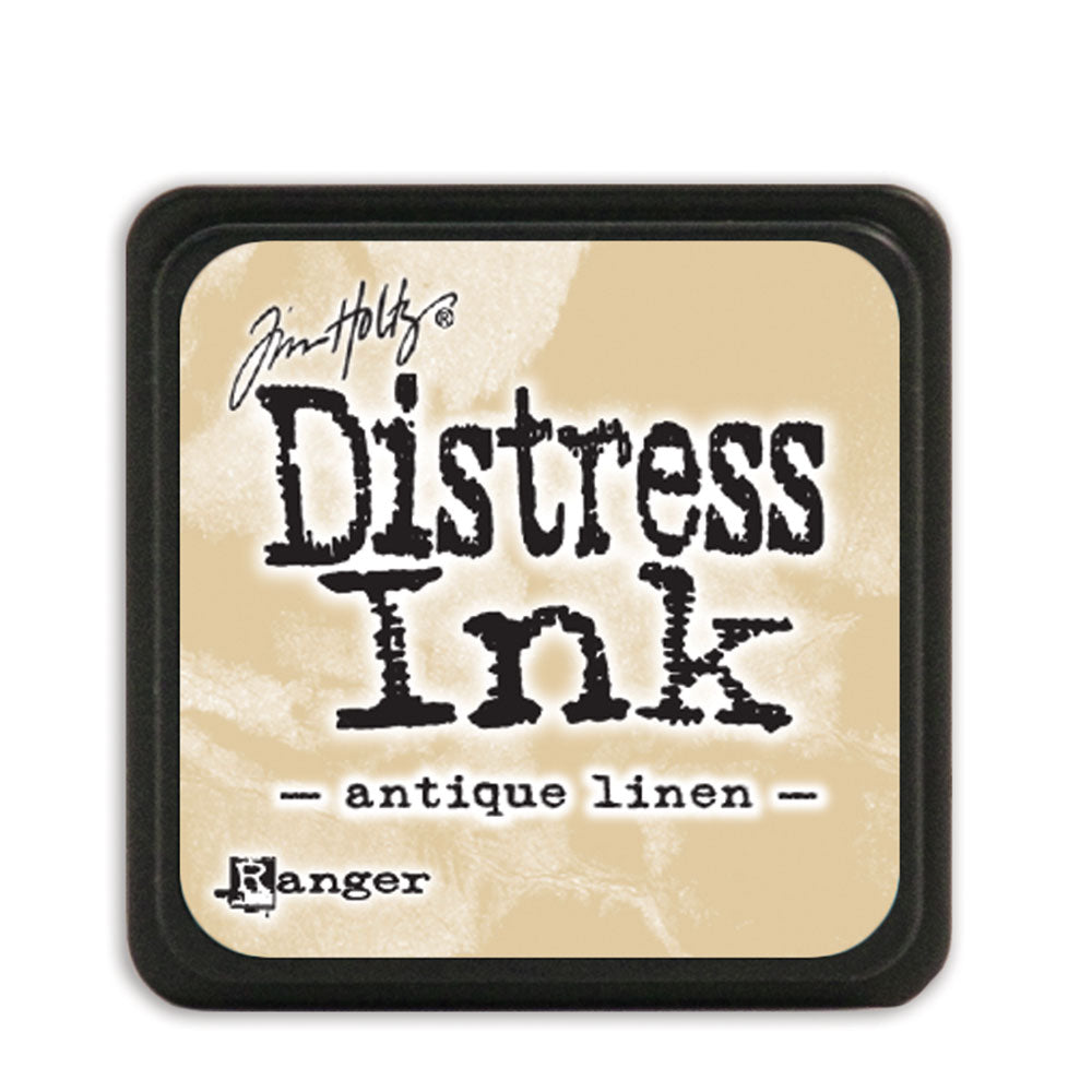 DISTRESS INK PAD MINI - ANTIQUE LINEN - TIM HOLTZ/RANGER