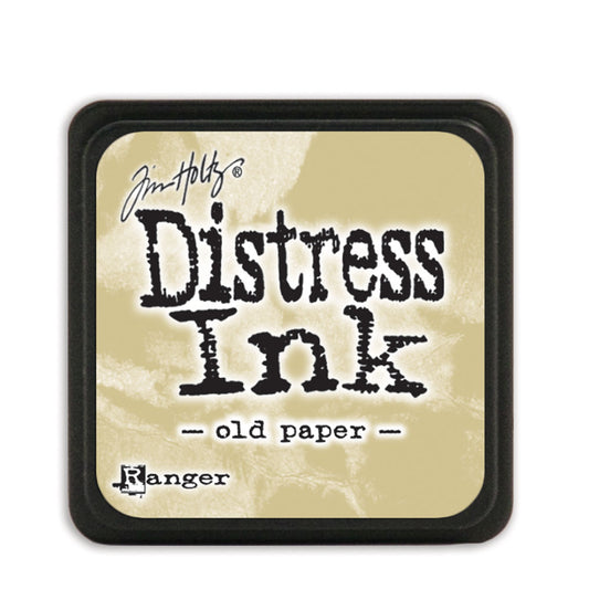 DISTRESS INK PAD MINI - OLD PAPER - TIM HOLTZ/RANGER