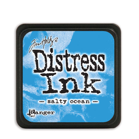 DISTRESS INK PAD MINI - SALTY OCEAN - TIM HOLTZ/RANGER