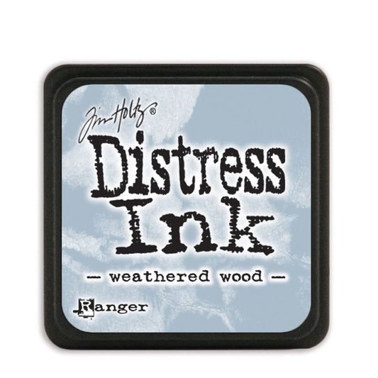 DISTRESS INK PAD MINI - WEATHERED WOOD - TIM HOLTZ/RANGER
