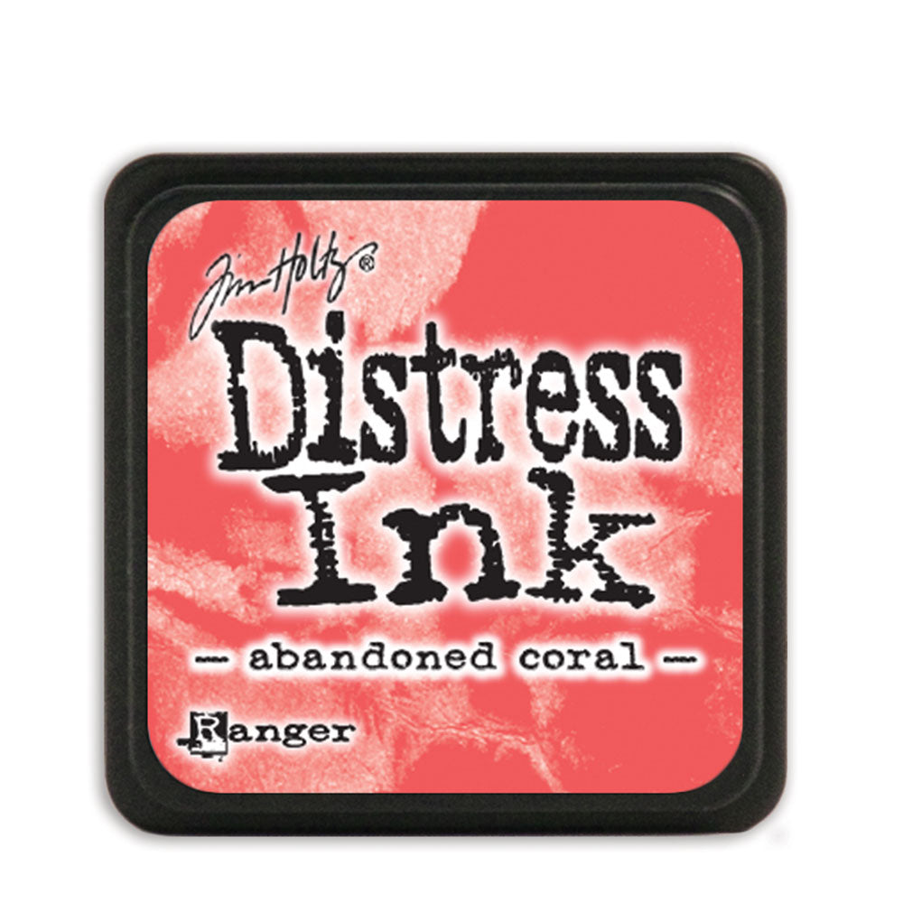 DISTRESS INK PAD MINI - ABANDONED CORAL - TIM HOLTZ/RANGER