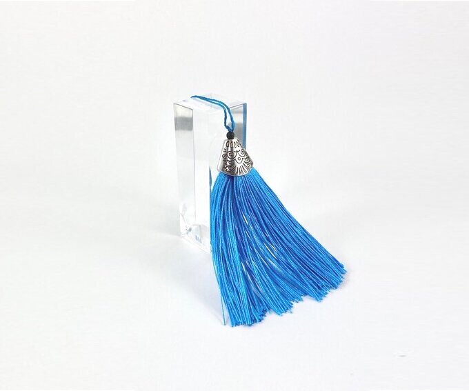 TASSEL - FAN - LAKE BLUE