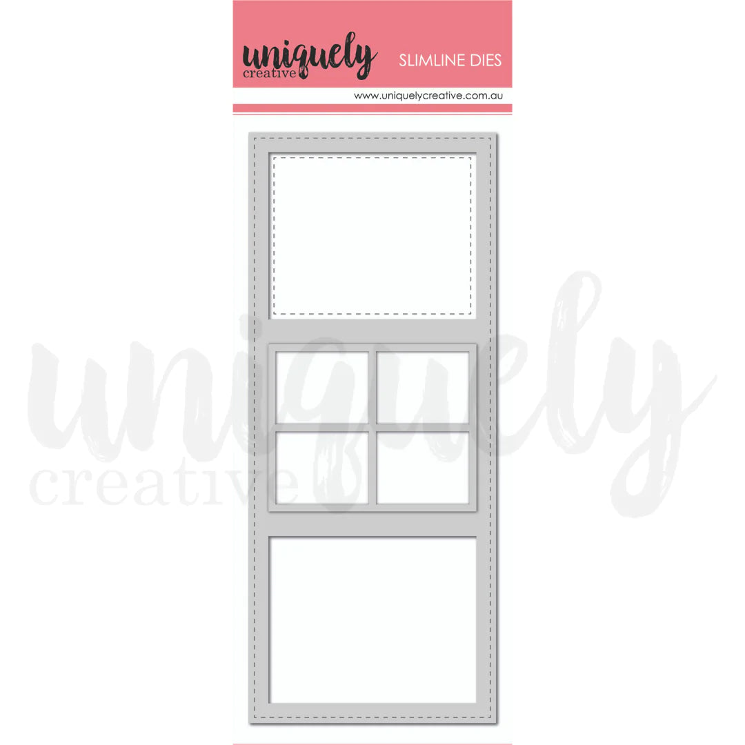 SLIM 3 WINDOW DIE BY UNIQUELY CREATIVE