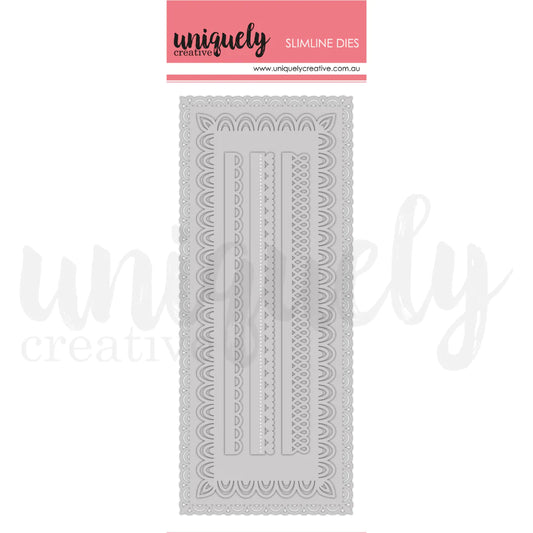 SLIM LACY BORDERS DIE BY UNIQUELY CREATIVE