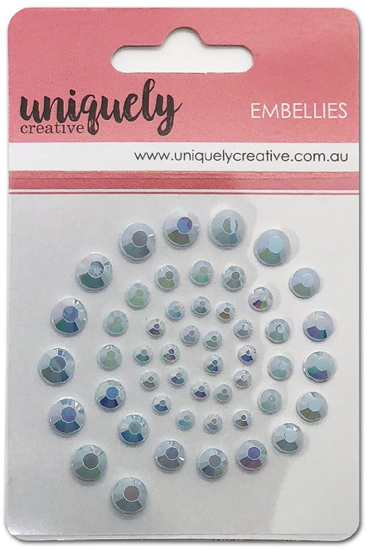LIGHT BLUE RHINESTONES
