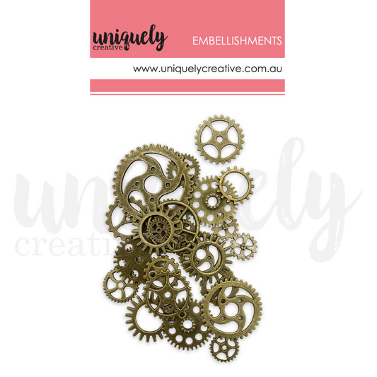 BRASS METAL COG PACK BY UNIQUELY CREATIVE