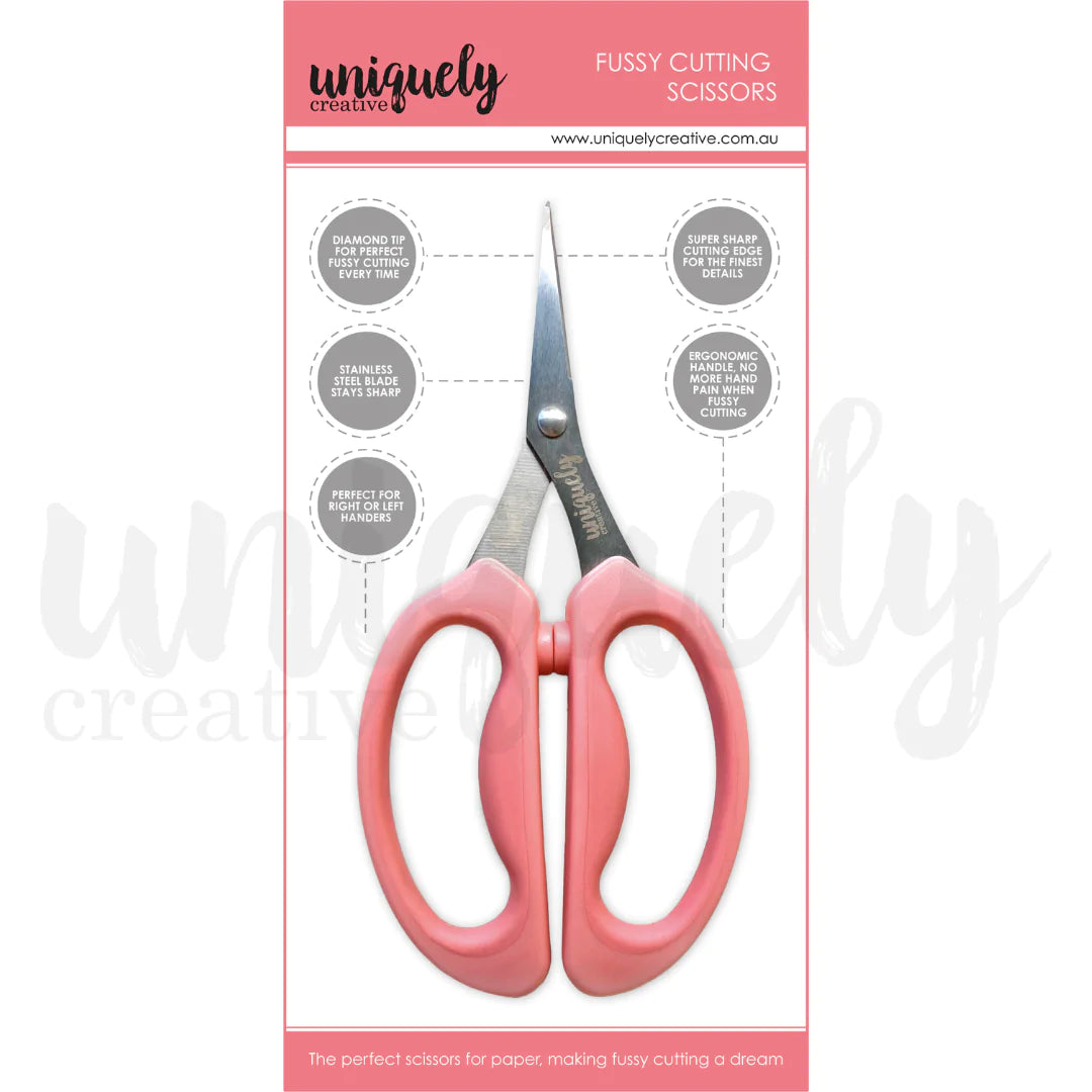 FUSSY CUTTING SCISSORS BY UNIQUELY CREATIVE