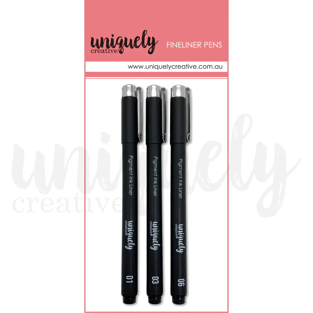 FINELINER PEN 3 PACK BY UNIQUELY CREATIVE