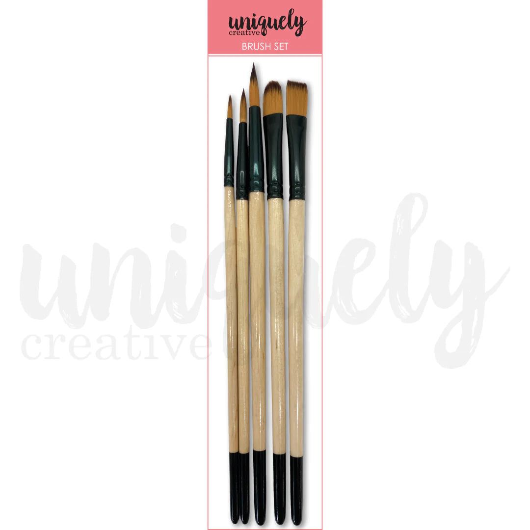 UNIQOLOUR BRUSH SET BY UNIQUELY CREATIVE