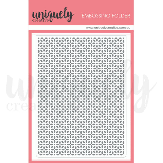 DAISY EMBOSSING FOLDER BY UNIQUELY CREATIVE