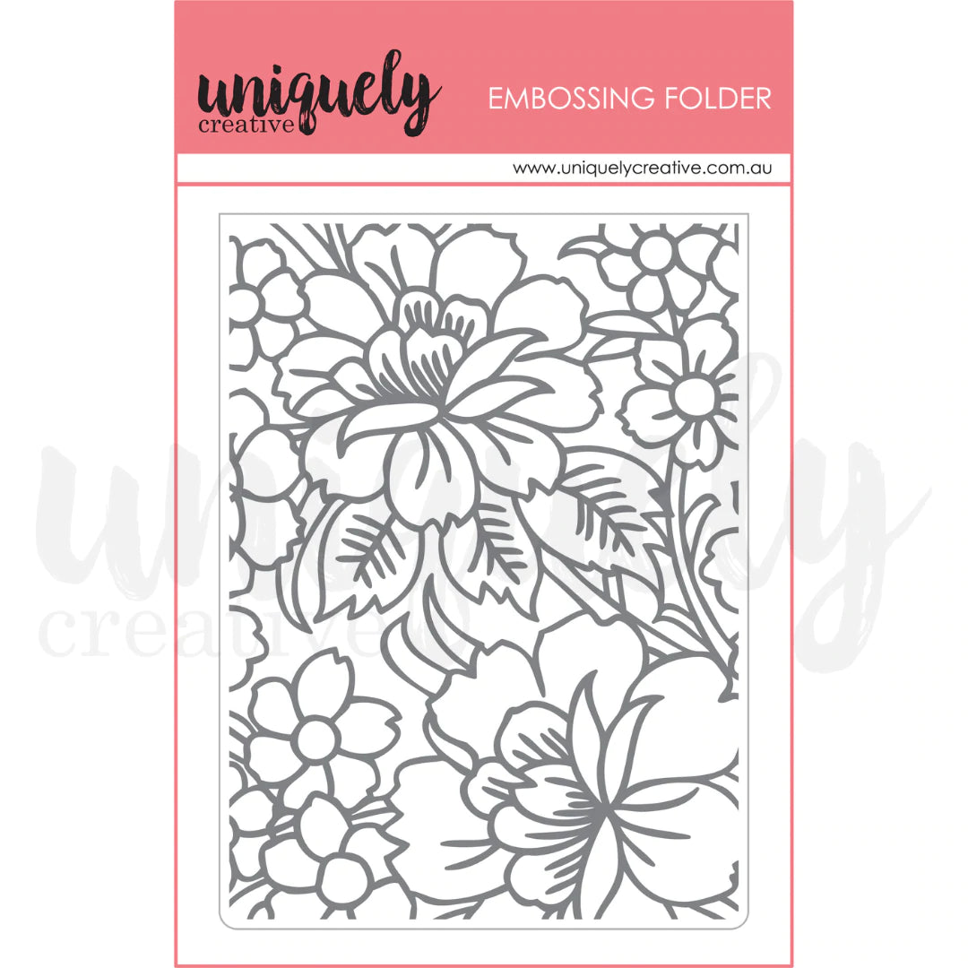 WONDROUS EMBOSSING FOLDER BY UNIQUELY CREATIVE