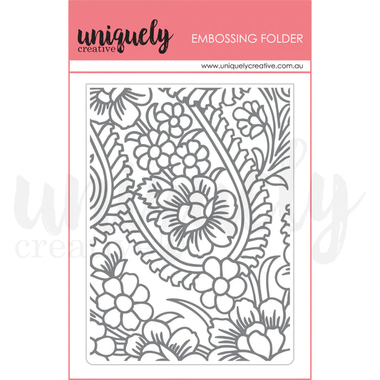 CAPTIVATING EMBOSSING FOLDER BY UNIQUELY CREATIVE