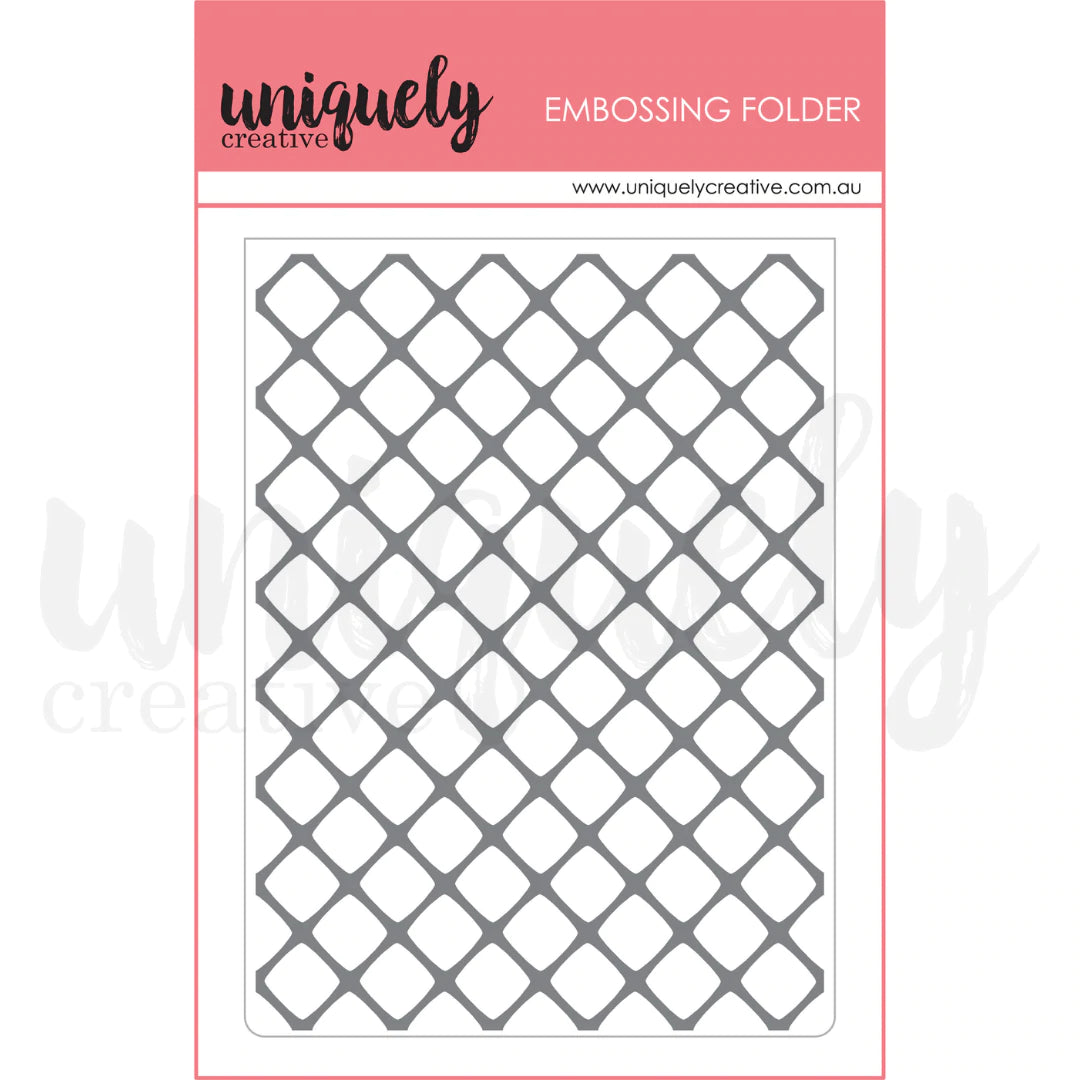 ENCAPTURE EMBOSSING FOLDER BY UNIQUELY CREATIVE