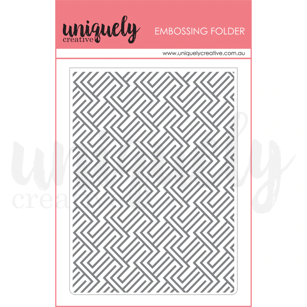 SURPRISING EMBOSSING FOLDER BY UNIQUELY CREATIVE