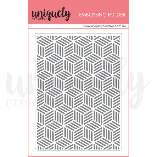 MESMERISE EMBOSSING FOLDER BY UNIQUELY CREATIVE