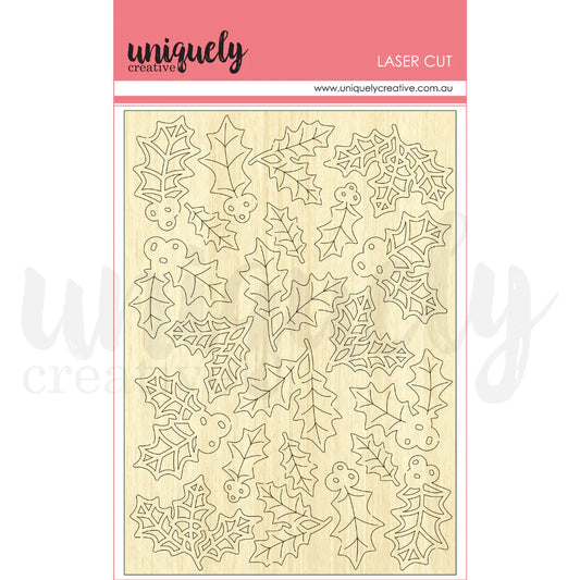 VINTAGE CHRISTMAS LASER CUT BY UNIQUELY CREATIVE