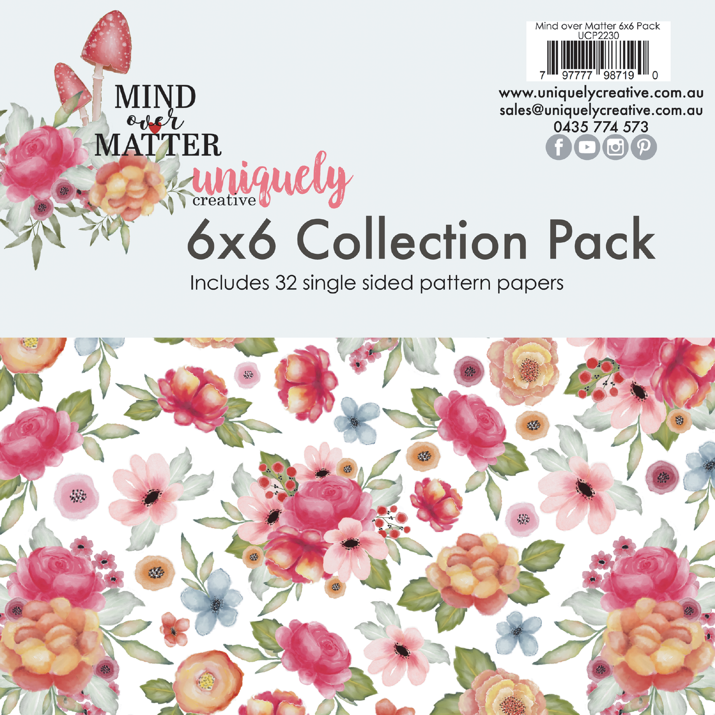 MIND OVER MATTER 6" x 6" COLLECTION PACK