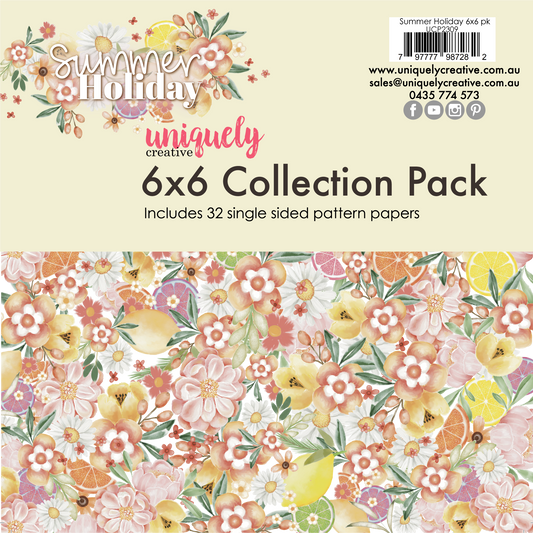 SUMMER HOLIDAY 6" x 6" COLLECTION PACK